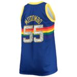 Dikembe Mutombo Denver Nuggets Mitchell & Ness Big & Tall 1991/92 NBA 75th Anniversary Diamond Swingman Jersey - Blue