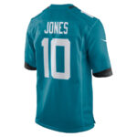 Mac Jones 10 Jacksonville Jaguars Alternate Game Men Jersey - Teal