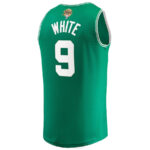 Derrick White 9 Boston Celtics 2024 NBA Finals Fast Break Jersey - Icon Edition - Kelly Green