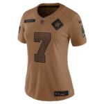 Trevon Diggs 7 Dallas Cowboys 2023 Salute To Service Limited Women Jersey - Brown