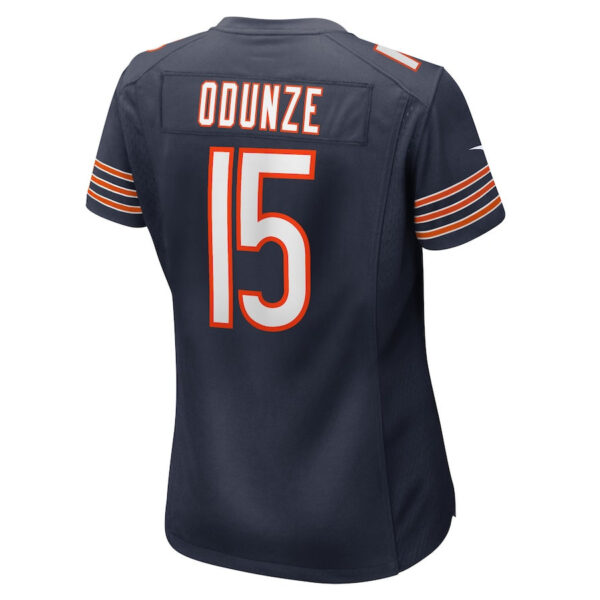 Rome Odunze 15 Chicago Bears Women's Game Jersey - Navy