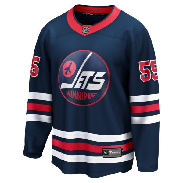 Mark Scheifele Winnipeg Jets Fanatics Alternate Premier Breakaway Player Jersey - Navy
