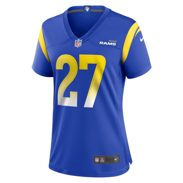 Tre'Davious White 27 Los Angeles Rams Game Women Jersey - Royal