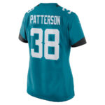 Riley Patterson 38 Jacksonville Jaguars Alternate Game Women Jersey - Teal