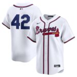 Atlanta Braves 2024 Jackie Robinson Day Home Limited Jerseyu00c2u00a0u00e2u20acu201c White