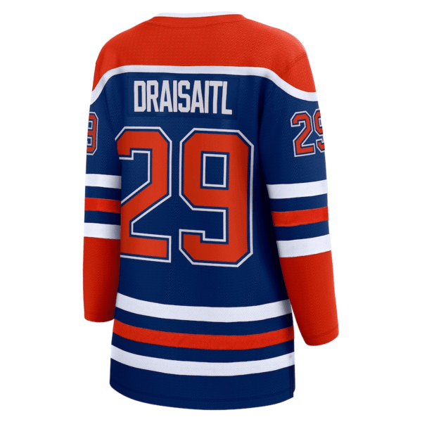 Leon Draisaitl 29 Edmonton Oilers 2024 Stanley Cup Final Home Breakaway Player Jersey - Royal, Women