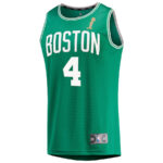 Jrue Holiday 4 Boston Celtics 2024 FINALS CHAMPIONS Jersey - Kelly Green - Icon Edition