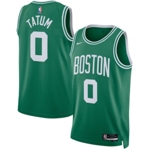 Jayson Tatum 0 Boston Celtics Unisex Swingman Jersey - Icon Edition - Kelly Green