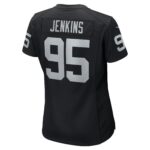 John Jenkins Las Vegas Raiders  Women's Game Jersey - Black