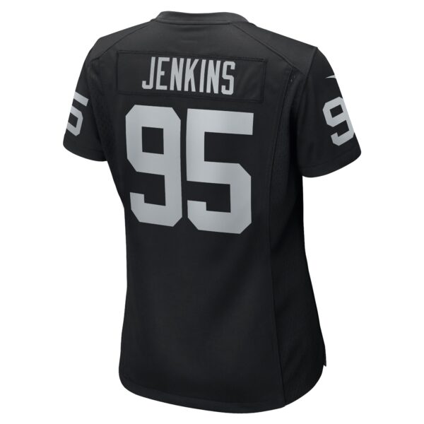 John Jenkins Las Vegas Raiders  Women's Game Jersey - Black