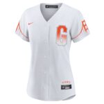 San Francisco Giants  Women's City Connect Replica Jersey - White