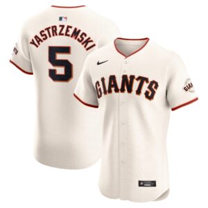 Mike Yastrzemski San Francisco Giants  Home Elite Player Jersey - Cream