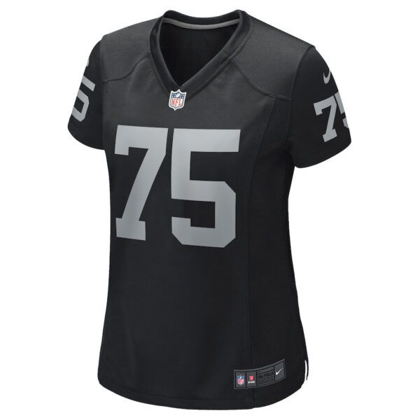 Howie Long 75 Las Vegas Raiders Women Game Retired Jersey - Black
