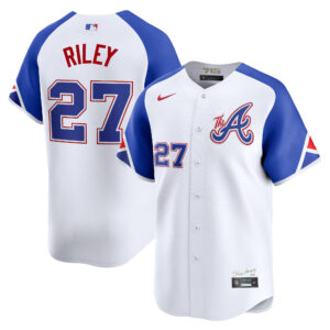Austin Riley Atlanta Braves  City Connect Limited Player Jersey - White