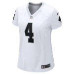 Aidan O'Connell 4 Las Vegas Raiders Women Game Jersey - White