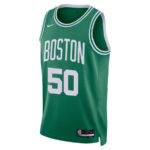 Svi Mykhailiuk 50 Boston Celtics 2024 FINALS PATCH Icon Edition Jersey - Kelly Green