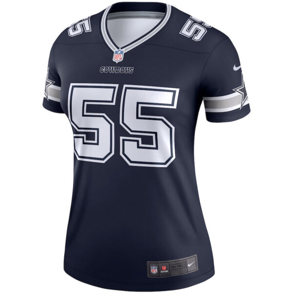 Leighton Vander Esch 55 Dallas Cowboys Women Legend Jersey - Navy