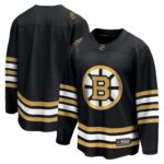 Boston Bruins Fanatics 100th Anniversary Premier Breakaway Jersey - Black