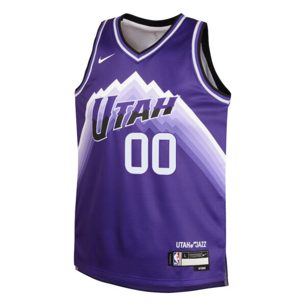 Utah Jazz 2023/24 City Edition Swingman Custom YOUTH Jersey - Purple