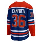 Jack Campbell Edmonton Oilers Fanatics Home Breakaway Player Jersey - Royal