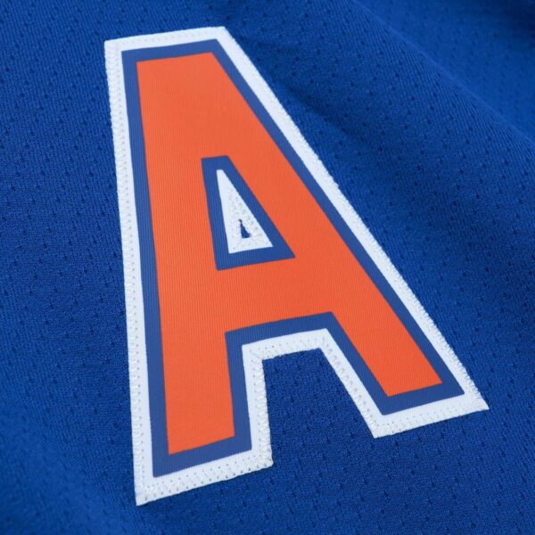 Mark Messier Edmonton Oilers Mitchell & Ness Alternate Captain Patch 1986/87 Blue Line Player Jersey - Royal