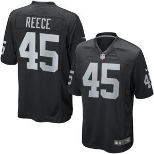 Marcel Reece 45 Las Vegas Raiders YOUTH Game Jersey - Black