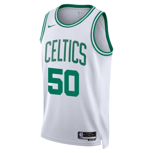 Svi Mykhailiuk 50 Boston Celtics 2024 FINALS PATCH Swingman Jersey - Association Edition - White
