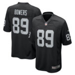 Brock Bowers Las Vegas Raiders 2024 First Round Pick Player Game Jersey - Black