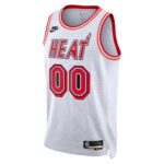 Miami Heat  Unisex 2022/23 Custom Swingman Jersey - Classic Edition - White