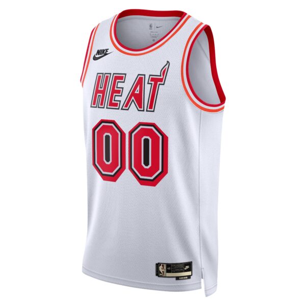 Miami Heat  Unisex 2022/23 Custom Swingman Jersey - Classic Edition - White