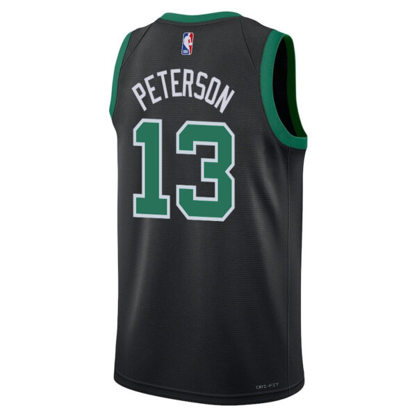 Drew Peterson 13 Boston Celtics 2024 FINALS CHAMPIONS Swingman Jersey - Statement Edition - Black