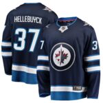 Connor Hellebuyck Winnipeg Jets Fanatics Breakaway Replica Jersey - Navy
