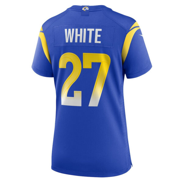 Tre'Davious White 27 Los Angeles Rams Game Women Jersey - Royal