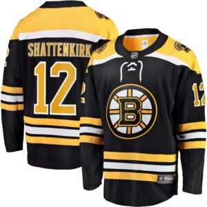 Kevin Shattenkirk Boston Bruins Fanatics Home Breakaway Jersey - Black
