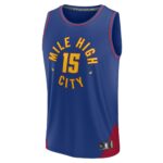 Nikola Jokic Denver Nuggets Fanatics Youth Fast Break Player Jersey - Statement Edition - Blue