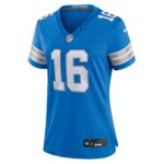 Jared Goff Detroit Lions  Women's Game Jersey - Blue