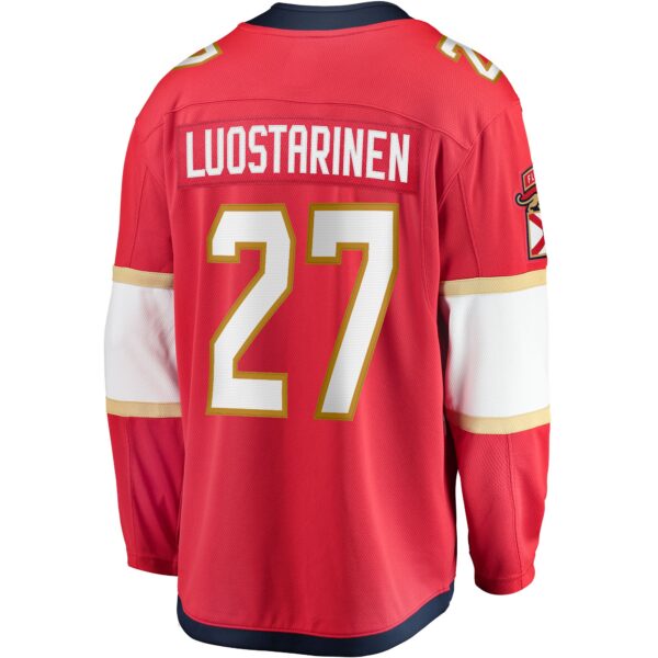Eetu Luostarinen Florida Panthers Fanatics Home Breakaway Player Jersey - Red