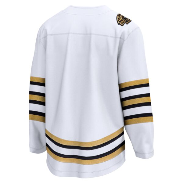 Boston Bruins Fanatics 100th Anniversary Premier Breakaway Jersey - White
