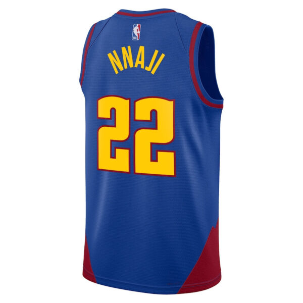 Zeke Nnaji 22 Denver Nuggets Unisex Swingman Jersey - Statement Edition - Royal