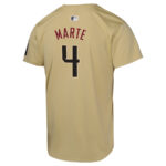 Ketel Marte 4 Arizona Diamondbacks City Connect Limited YOUTH Jersey - Sand