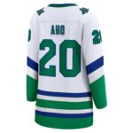 Sebastian Aho Carolina Hurricanes Fanatics Women's Whalers Premier Breakaway Jersey - White
