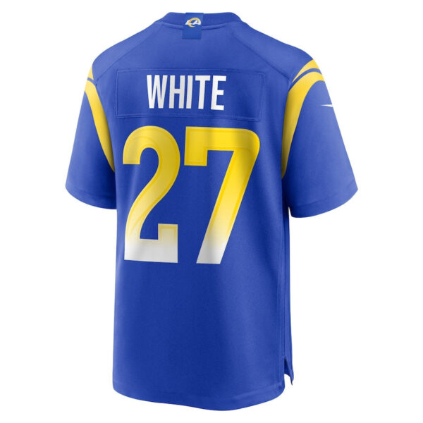 Tre'Davious White 27 Los Angeles Rams Team Game Men Jersey - Royal