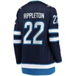 Mason Appleton Winnipeg Jets Fanatics Women's Home Breakaway Jersey - Navy