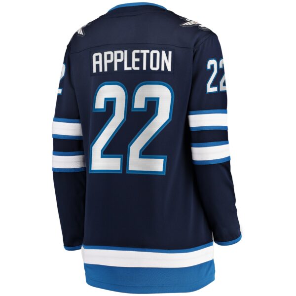 Mason Appleton Winnipeg Jets Fanatics Women's Home Breakaway Jersey - Navy
