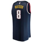 Peyton Watson Denver Nuggets Fanatics 2022 NBA Draft First Round Pick Fast Break Replica Player Jersey - Icon Edition - Navy