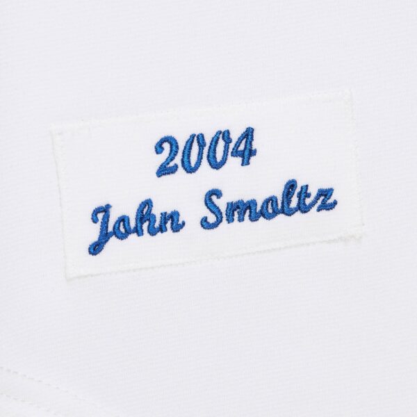 John Smoltz Atlanta Braves Mitchell & Ness 2004 Cooperstown Collection Authentic Throwback Jersey - White