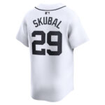 Tarik Skubal 29 Detroit Tigers Home Limited Player Men Jersey - White