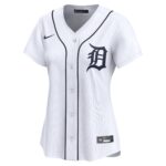 Detroit Tigers  Women's 2024 Jackie Robinson Day Home Limited Jerseyu00c2u00a0u00e2u20acu201c White