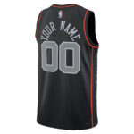 Detroit Pistons 2023/24 City Edition Swingman Custom Jersey - Black