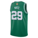 Derrick White 29 Boston Celtics 2024 FINALS PATCH Icon Edition Jersey - Kelly Green